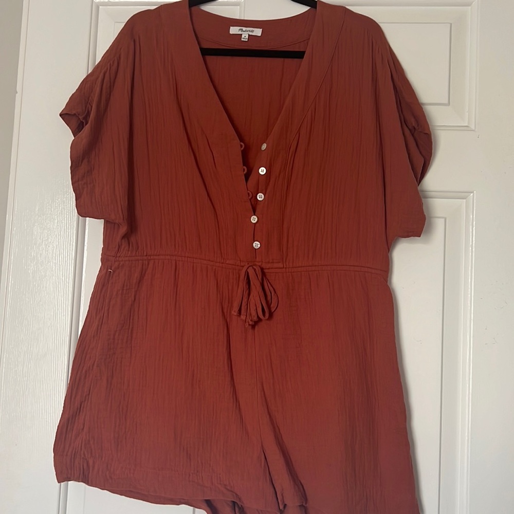 Terracotta Madewell Romper